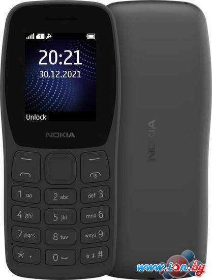 Кнопочный телефон Nokia 105 (2022) TA-1428 Dual SIM (черный) в Могилёве