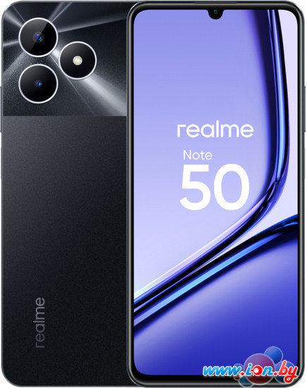 Смартфон Realme Note 50 4GB/128GB (полуночный черный) в Минске