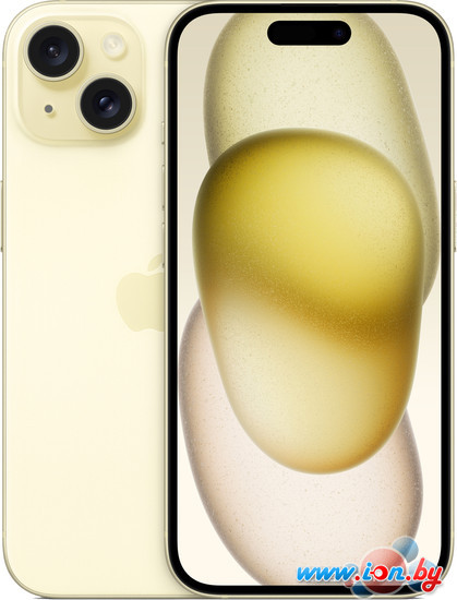 Смартфон Apple iPhone 15 128GB (желтый) в Минске