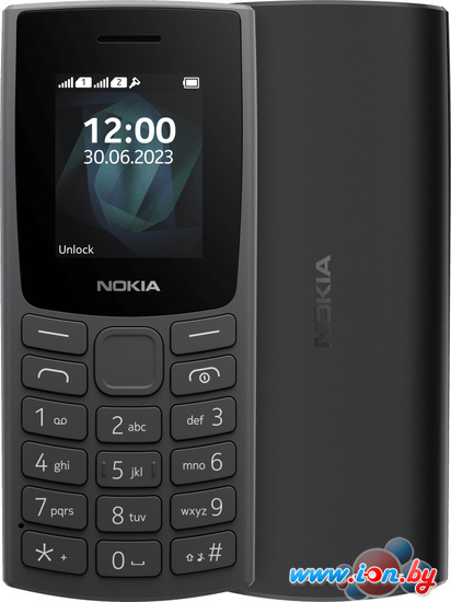 Кнопочный телефон Nokia 105 (2023) Dual SIM TA-1557 (черный) в Гомеле