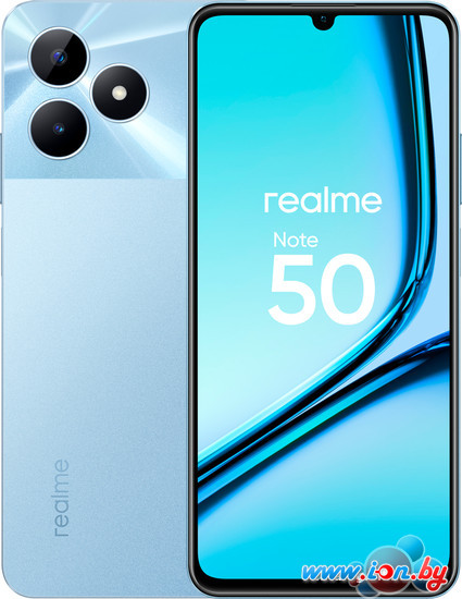 Смартфон Realme Note 50 4GB/128GB (небесный голубой) в Минске