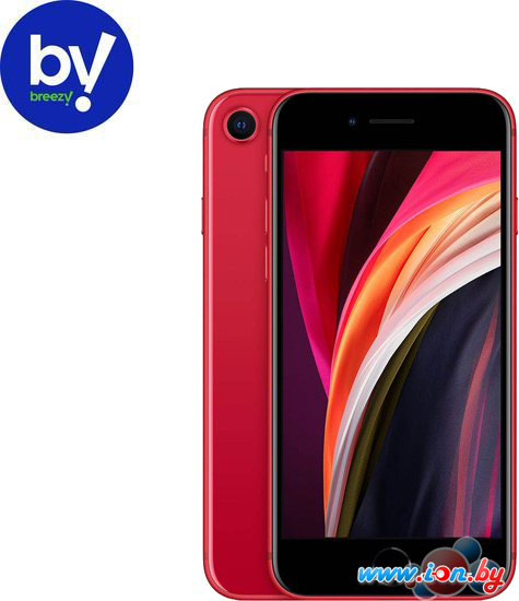 Смартфон Apple iPhone SE 2020 128GB Восстановленный by Breezy, грейд A (красный) в Могилёве