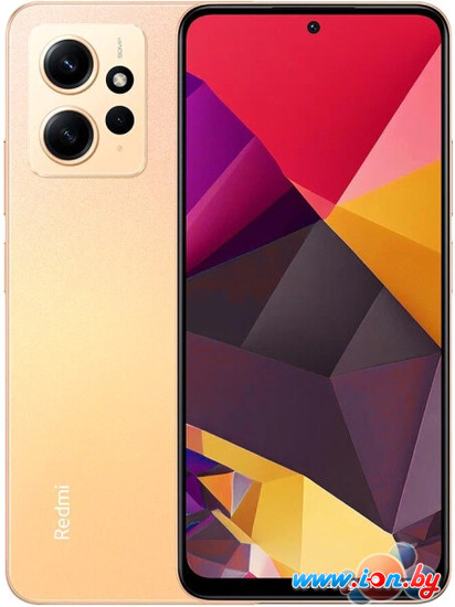 Смартфон Xiaomi Redmi Note 12 8GB/256GB без NFC международная версия (золотистый) в Гомеле