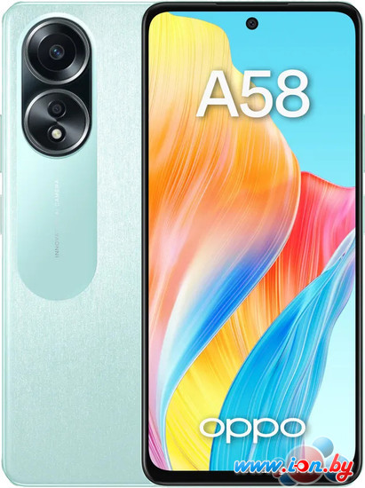 Смартфон Oppo A58 CPH2577 6GB/128GB международная версия (светло-зеленый) в Бресте