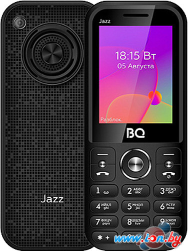 Кнопочный телефон BQ-Mobile BQ-2457 Jazz (черный) в Минске