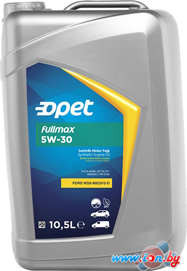 Моторное масло Opet Fullmax 5W30 10.5л в Гродно