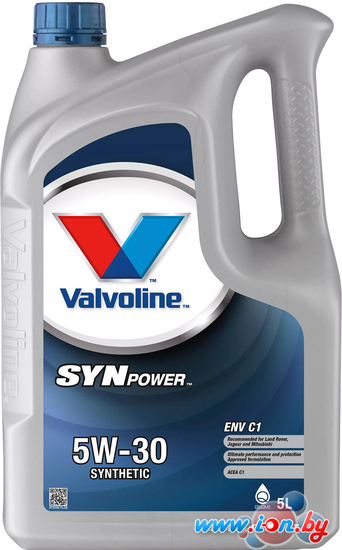 Моторное масло Valvoline SynPower ENV C1 5W-30 5л в Витебске