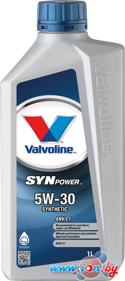 Моторное масло Valvoline SynPower ENV C1 5W-30 1л в Могилёве