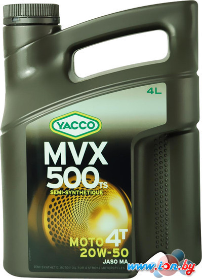 Моторное масло Yacco MVX 500 TS 4T 20W-50 4л в Гомеле