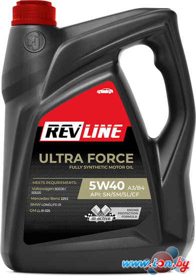 Моторное масло Revline Ultra Force Synthetic 5W-40 5л в Гомеле