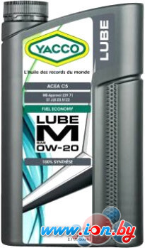 Моторное масло Yacco Lube M 0W-20 1л в Гродно