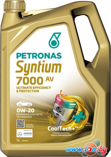 Моторное масло Petronas Syntium 7000 AV 0W-20 5л в Могилёве