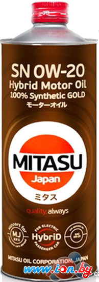 Моторное масло Mitasu Gold Hybrid SN 0W-20 1л в Гомеле