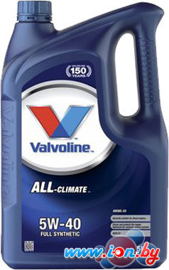 Моторное масло Valvoline All-Climate (Diesel) C3 5W-40 5л в Витебске