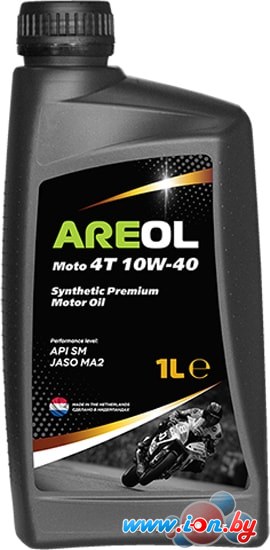 Моторное масло Areol Moto 4T 10W-40 1л в Могилёве