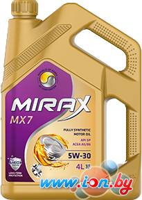 Моторное масло Mirax MX7 5W-30 SL/CF A3/B4 4л в Могилёве