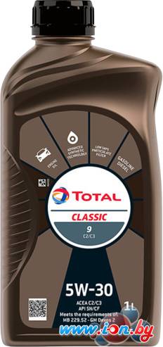 Моторное масло Total Classic 9 C2-C3 5W-30 1л в Гомеле