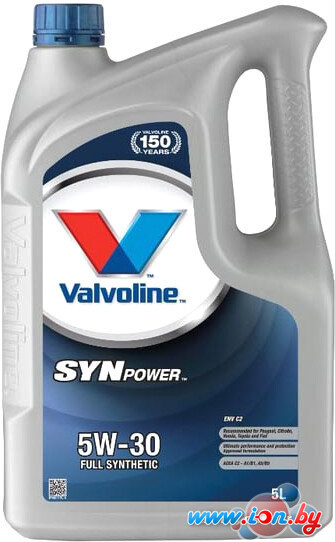 Моторное масло Valvoline SynPower ENV C2 5W-30 874309 5л в Витебске