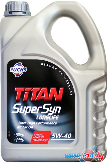 Моторное масло Fuchs Titan Supersyn Longlife 5W-40 5л в Бресте