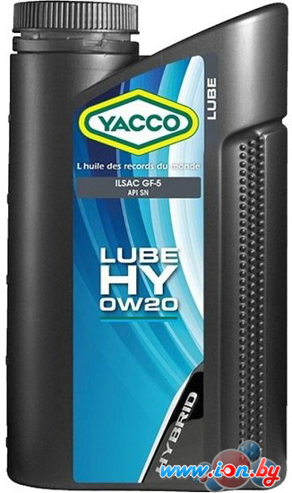 Моторное масло Yacco Lube HY 0W-20 1л в Гомеле