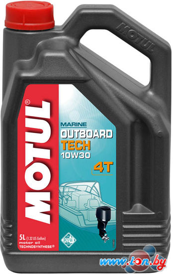 Моторное масло Motul Outboard Tech 10W-30 4T 5л в Могилёве