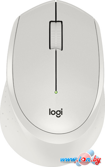 Мышь Logitech M330 Silent Plus (белый/желтый) в Витебске