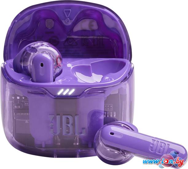 Наушники JBL Tune Flex Ghost (фиолетовый) в Бресте