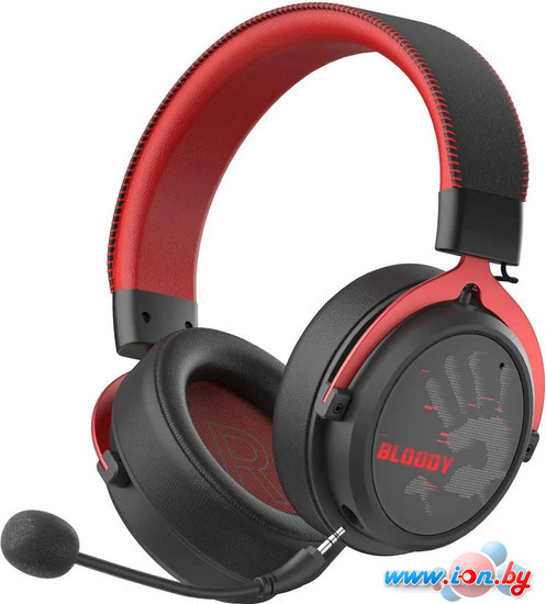 Наушники A4Tech Bloody MR590 Sports (черный/красный) в Гродно