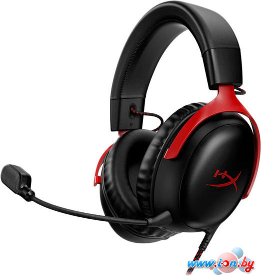 Наушники HyperX Cloud III (черный/красный) в Могилёве