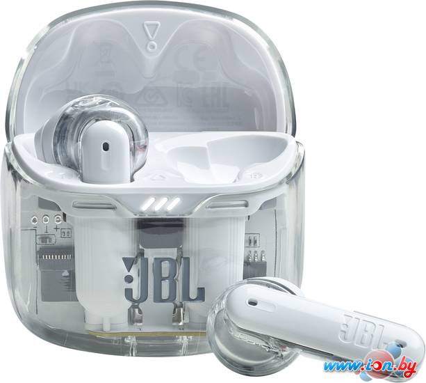 Наушники JBL Tune Flex Ghost (белый) в Бресте