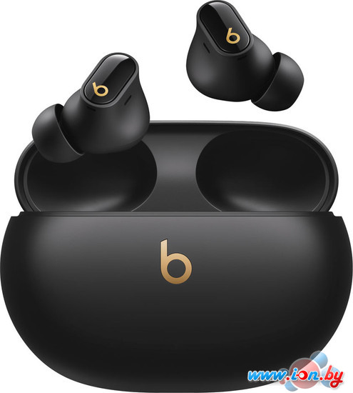 Наушники Beats Studio Buds+ (черный/золотистый) в Могилёве
