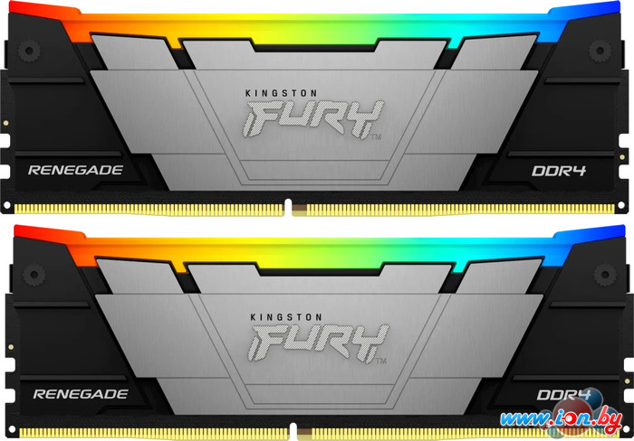 Оперативная память Kingston FURY Renegade RGB 2x16ГБ DDR4 3200 МГц KF432C16RB12AK2/32 в Гомеле