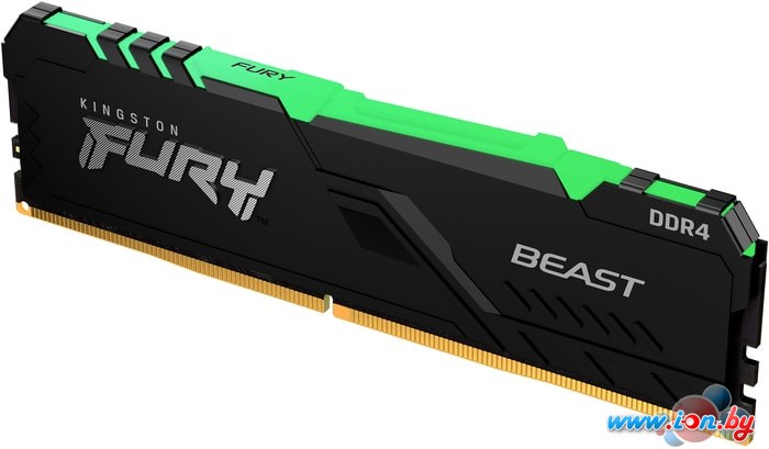 Оперативная память Kingston FURY Beast RGB 8ГБ DDR4 3200 МГц KF432C16BB2A/8 в Витебске