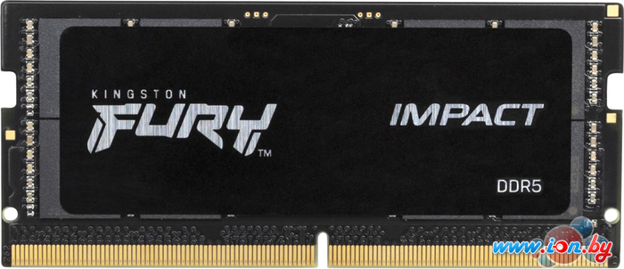 Оперативная память Kingston FURY Impact 16ГБ DDR5 SODIMM 5600 МГц KF556S40IB-16 в Могилёве