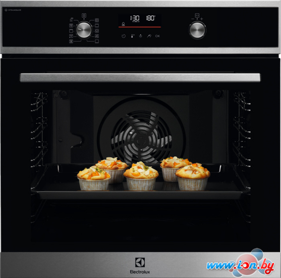 Электрический духовой шкаф Electrolux SteamBake 600 EOD6P77X в Бресте