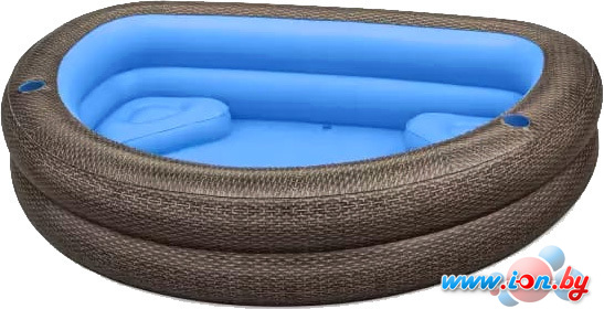 Надувной бассейн Bestway TruPrint Wicker 54426 (231х178х53) в Могилёве