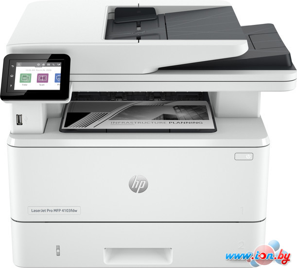 МФУ HP LaserJet Pro MFP 4103fdw 2Z629A в Бресте