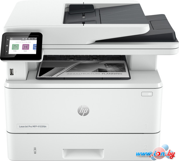 МФУ HP LaserJet Pro MFP 4103fdn 2Z628A в Могилёве