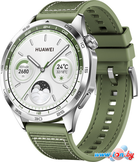 Умные часы Huawei Watch GT 4 46 мм (зеленый) в Бресте