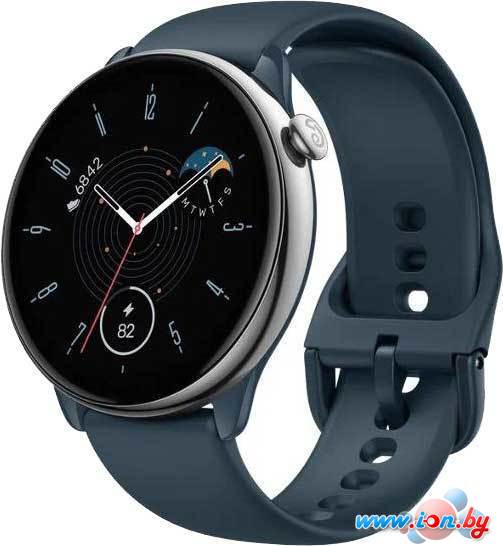 Умные часы Amazfit GTR Mini (синий) в Могилёве