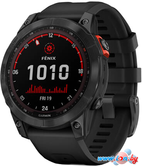 Умные часы Garmin Fenix 7X Solar 51 мм (сланцево-серый/черный) в Гродно