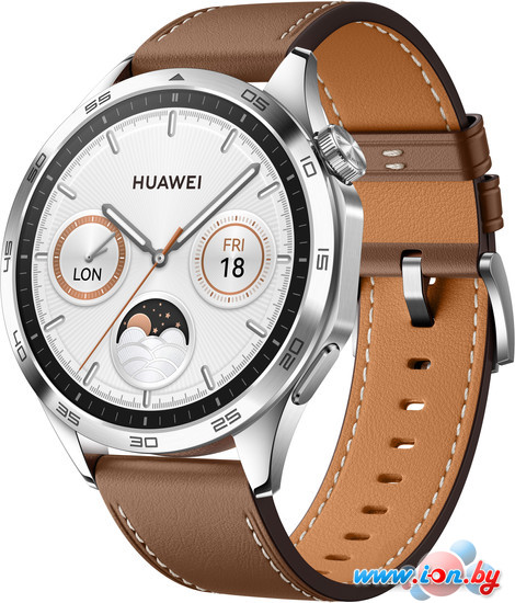 Умные часы Huawei Watch GT 4 46 мм (коричневый) в Могилёве