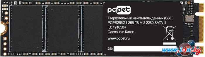 SSD PC Pet 256GB PCPS256G1 в Могилёве