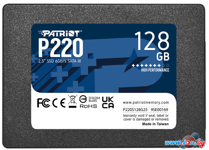 SSD Patriot P220 128GB P220S128G25 в Бресте