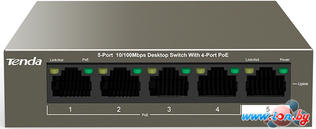 Неуправляемый коммутатор Tenda TEF1105P-4-63W в Гродно