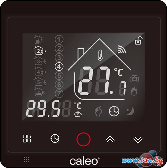 Терморегулятор Caleo С936 Wi-Fi Lux (черный) в Бресте