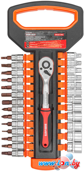Набор трещотка с головками и битами BaumAuto BM-027-5MSA (27 предметов) в Бресте