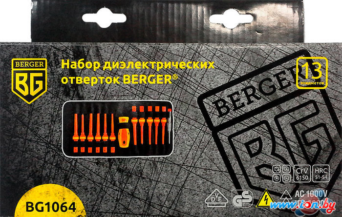 Набор отверток Berger BG1064 (13 предметов) в Витебске