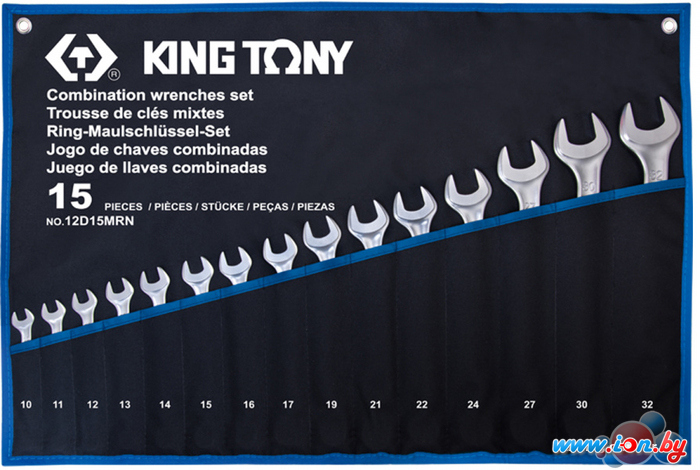 Набор ключей King Tony 12D15MRN (15 предметов) в Минске