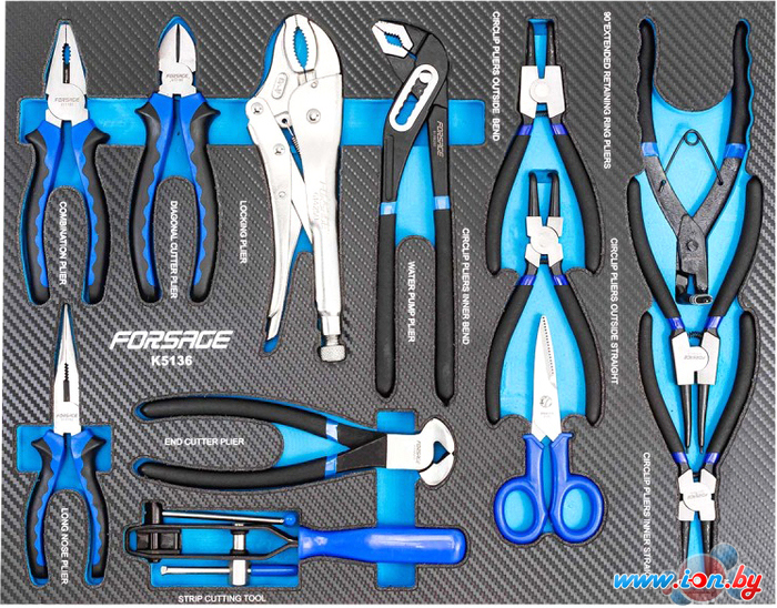 Набор пассатижей FORSAGE F-K5136 (13 предметов) в Бресте